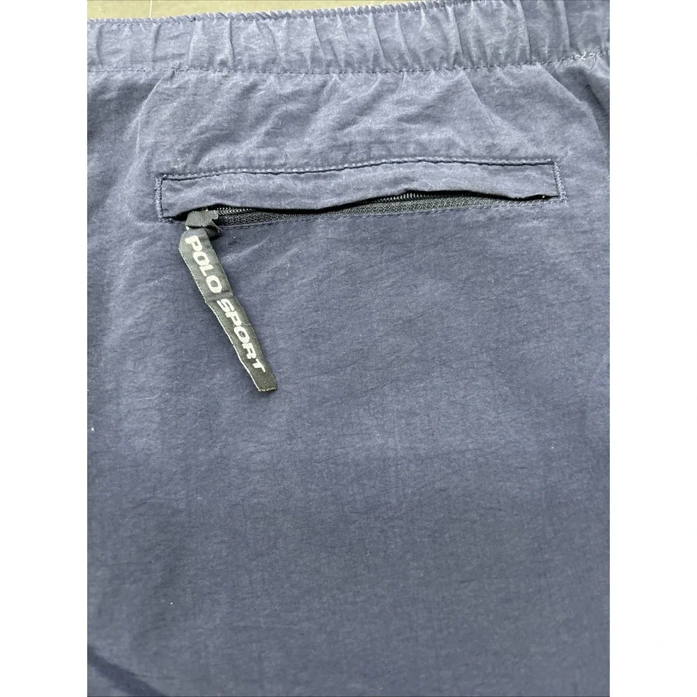 Vintage Polo Ralph Lauren Shorts POLO SPORT Trunks Lined‎ Spell Out Men Sz XL